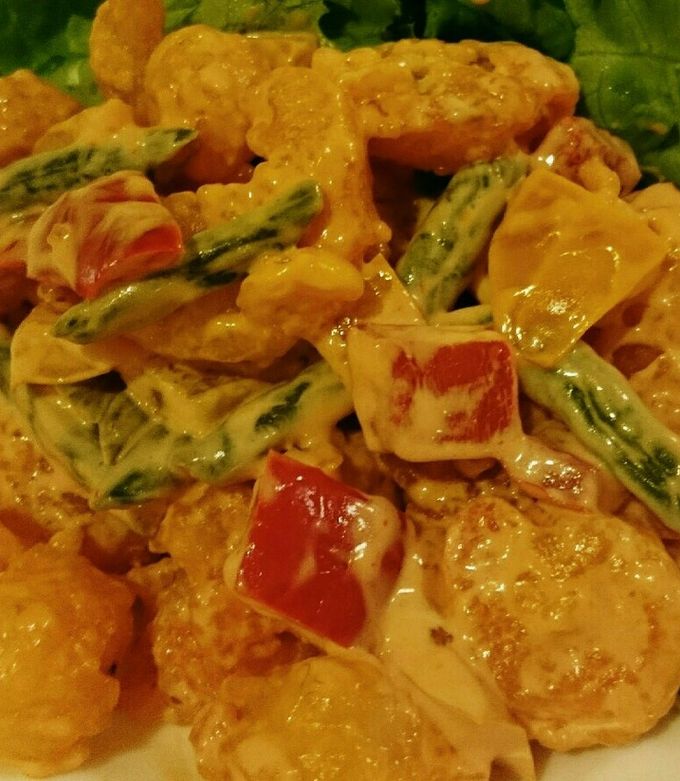 簡単☆彩り野菜☆エビマヨ by hiromi☆7 【クックパッド】 簡単