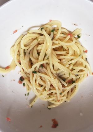 ＊梅干しと大葉のさっぱりパスタ＊-レシピのメイン写真