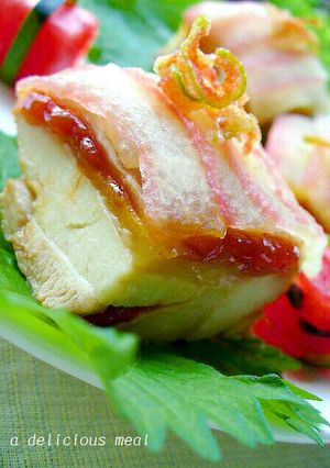 鶏肉とすいかのダンダン-レシピのメイン写真