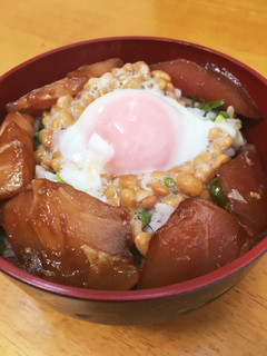 温玉とろ〜り♡まぐろ納豆丼-レシピのメイン写真