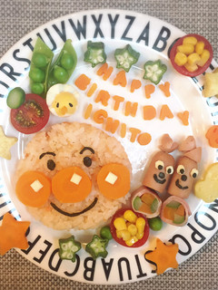 子どもの誕生日に♡アンパンマンプレート♡-レシピのメイン写真