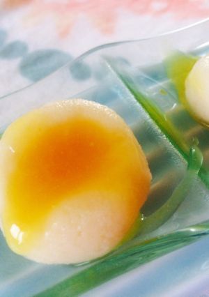 お月見開運。満月白玉☆味噌餡風味◎-レシピのメイン写真