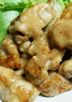 鶏のオイマヨ和え-レシピのメイン写真
