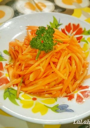 人参のライチサラダ♪-レシピのメイン写真