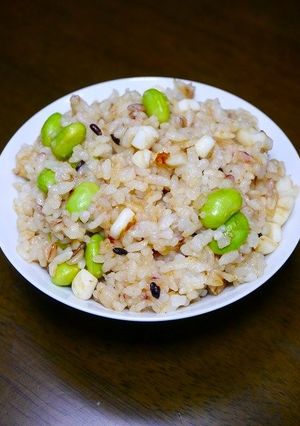 簡単！焼きイカ風味炒飯-レシピのメイン写真