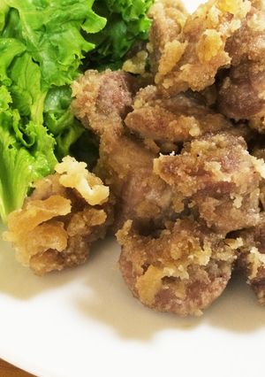 簡単 やみつき！砂ずりの唐揚げ-レシピのメイン写真