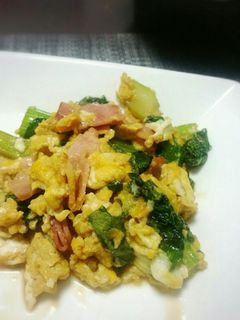 セロリの葉っぱで簡単炒め-レシピのメイン写真