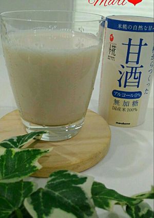 美容と健康に◎よく冷えた夏の牛乳甘酒-レシピのメイン写真