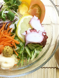 冷やし中華風!たっぷりサラダ♪( ´▽`-レシピのメイン写真