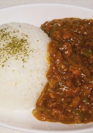 フライパン簡単キーマカレー✨市販ルー活用-レシピのメイン写真