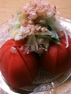 おつまみに♪トマトと玉ねぎのサラダ-レシピのメイン写真