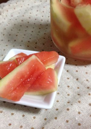 スイカのピクルス-レシピのメイン写真