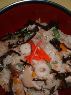 山菜まぜご飯-レシピのメイン写真