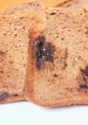 おから食パン♡ごろっとチョコ(#^^#)-レシピのメイン写真