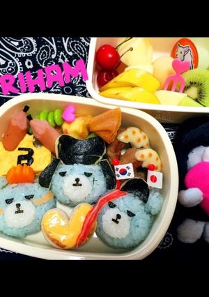 BIGBANG②♡GD♡ジヨンキャラ弁-レシピのメイン写真