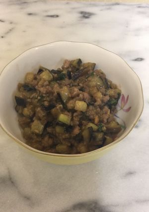 ◉なすと肉味噌のしっとりふりかけ-レシピのメイン写真
