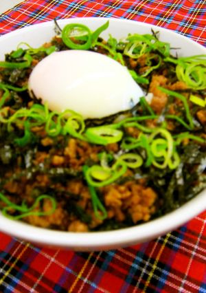 あっという間の鶏そぼろ丼-レシピのメイン写真