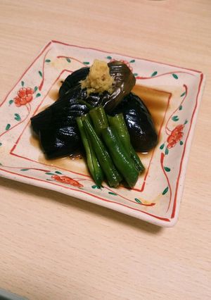 なすといんげんの煮浸し-レシピのメイン写真