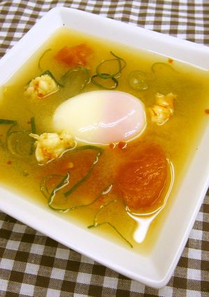 豆乳入りピリ辛冷製スープ-レシピのメイン写真