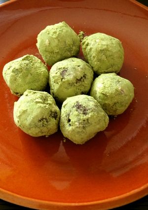 抹茶きな粉のあんこ玉-レシピのメイン写真