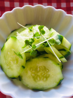 昆布茶で即美味なきゅうり★-レシピのメイン写真