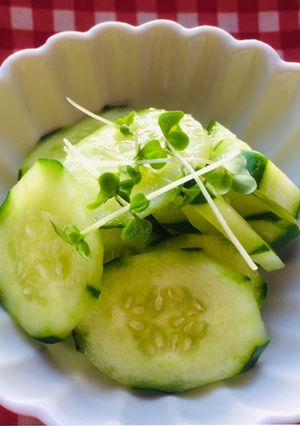 昆布茶で即美味なきゅうり★-レシピのメイン写真