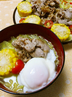 満足冷しゃぶ夏野菜ラーメン-レシピのメイン写真