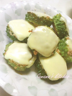 ゴーヤの肉詰め☆チーズのせ-レシピのメイン写真