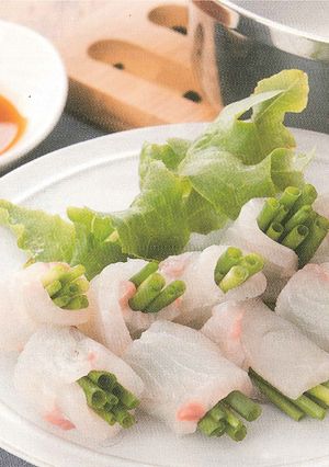 カンパチのしゃぶしゃぶ-レシピのメイン写真