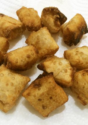 ゴールデンベリーのしゅうまい風チーズ揚げ-レシピのメイン写真