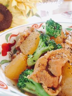 大根と鶏肉の煮物-レシピのメイン写真