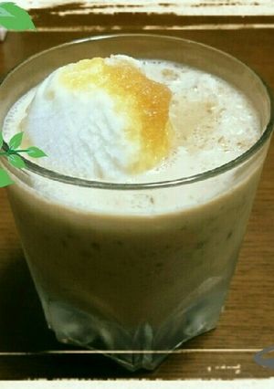 氷コーヒーフロート-レシピのメイン写真