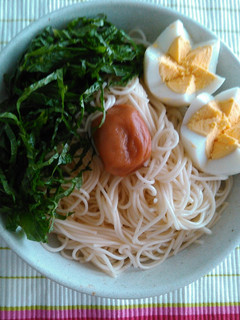 そうめんアレンジ☆簡単~塩ごま油-レシピのメイン写真