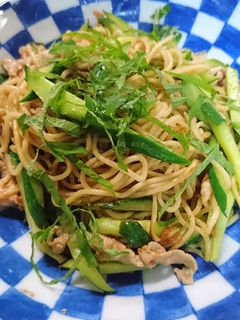 超おいしい!大磯屋きゅうりの梅風味焼そば-レシピのメイン写真