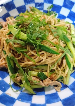 超おいしい！大磯屋きゅうりの梅風味焼そば-レシピのメイン写真