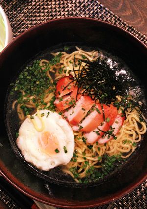 糖質制限 親子ラーメン風 糖質1g以下-レシピのメイン写真