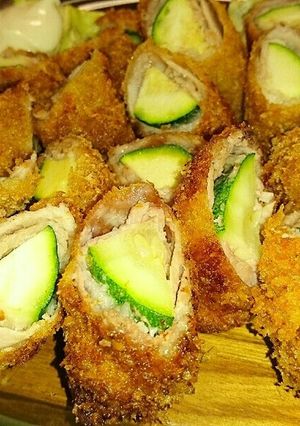 豚ロース巻き巻きフライ-レシピのメイン写真