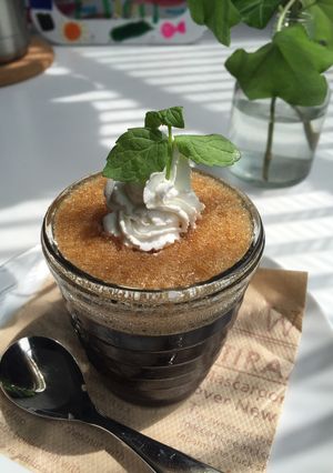二層で可愛い♡コーヒーゼリー[材料3つ]-レシピのメイン写真
