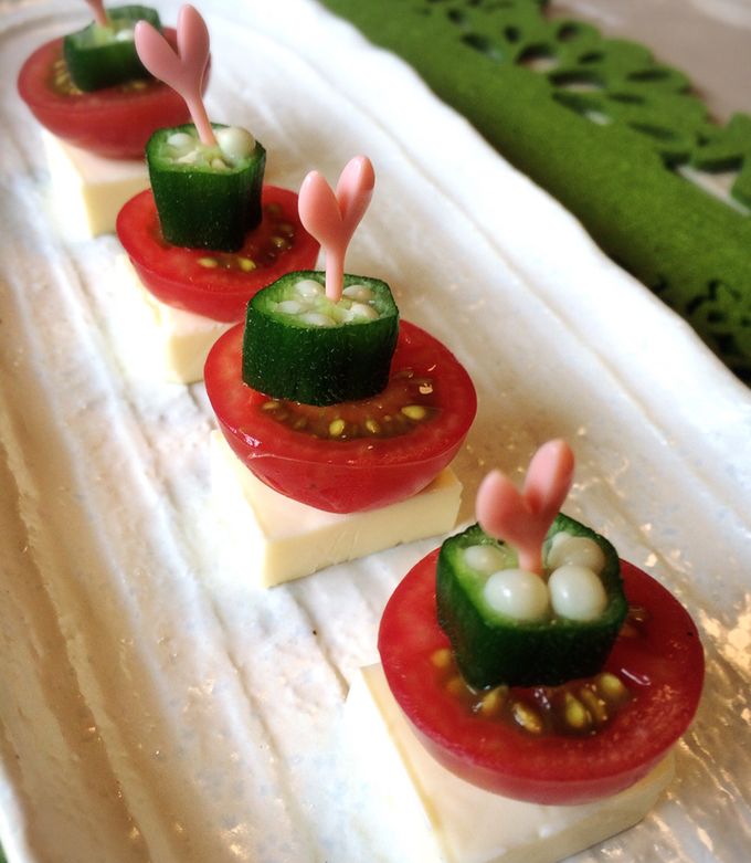 夏野菜のカラフルピンチョス-レシピのメイン写真