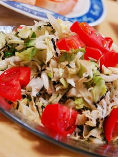 簡単!あえるだけ!海苔風味のサラダ⭐-レシピのメイン写真