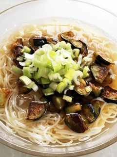簡単ナスそうめん-レシピのメイン写真