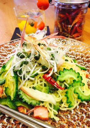 美味しい！ゴーヤたっぷり！夏塩焼きそば☆-レシピのメイン写真