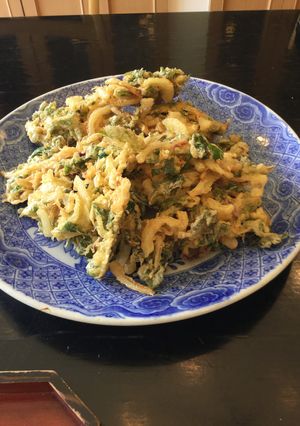 ◉簡単夏の薬味たっぷりかき揚げ-レシピのメイン写真