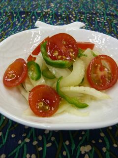 セロリとトマトのマリネ-レシピのメイン写真