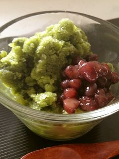 簡単♪シャリシャリ抹茶氷-レシピのメイン写真