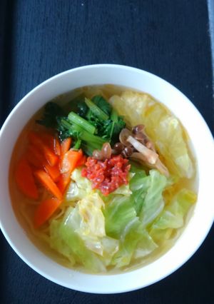 アツアツ！さっぱり！梅塩ラーメン♪-レシピのメイン写真