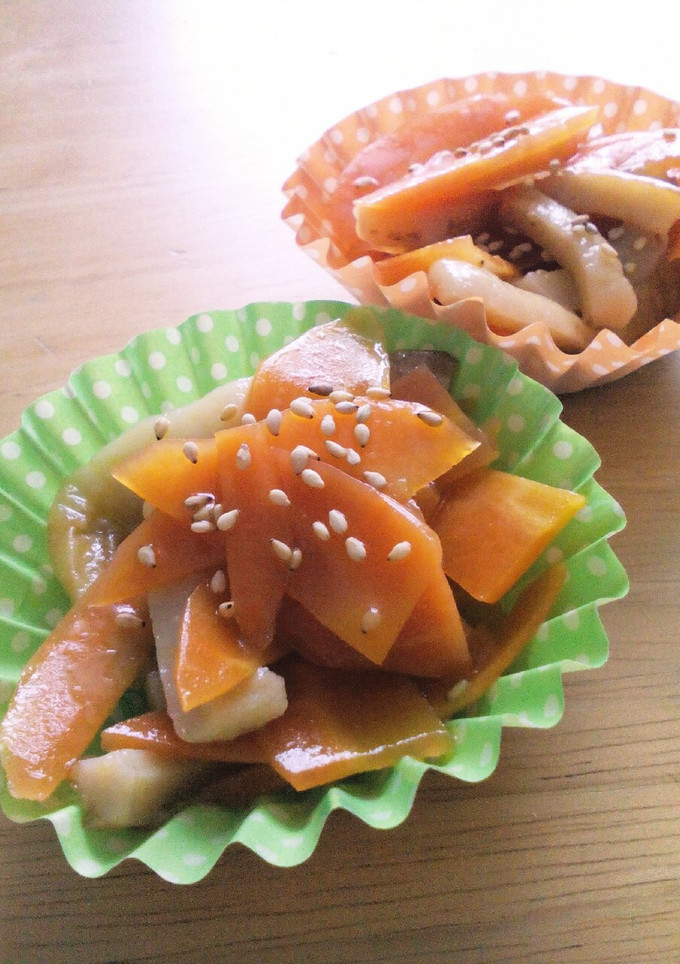 お弁当のおかずに☆ちくわと人参の炒め煮-レシピのメイン写真
