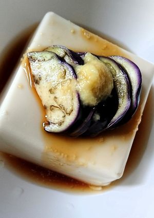 夏の副菜♡茄子乗せ冷奴-レシピのメイン写真