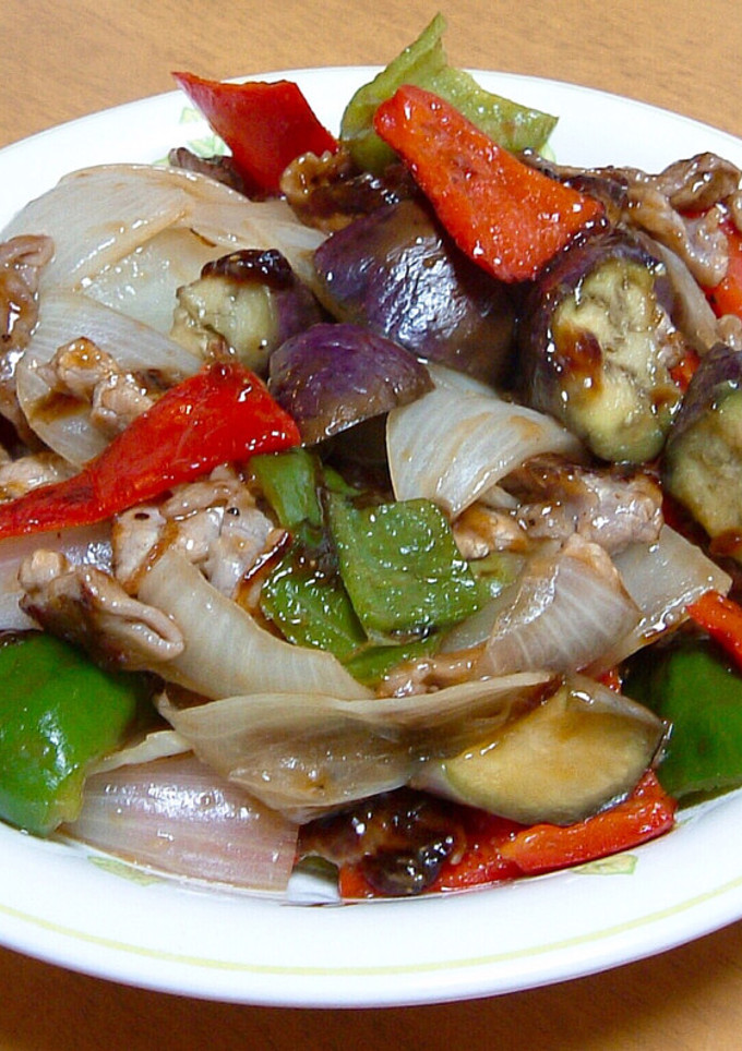 牛肉と夏野菜のオイスターソース炒め-レシピのメイン写真