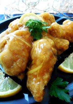 爽やかレモンソースの鶏ウィング-レシピのメイン写真